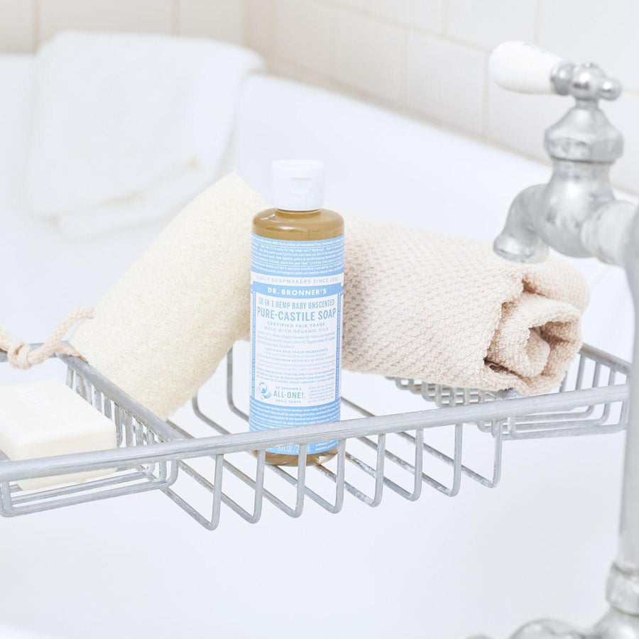 Dr. Bronner's Magic Soap Baby-Unscented Pure-Castile Soap 473mL - Tiniest Toes