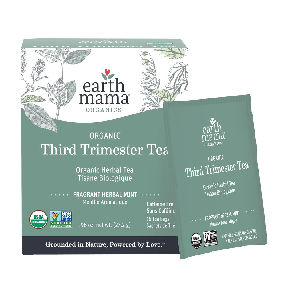 Earth Mama Organic Third Trimester Tea 16 Tea Bags - Tiniest Toes