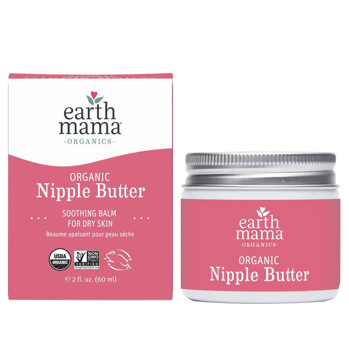 Earth Mama Organics Organic Nipple Butter 60mL - Tiniest Toes