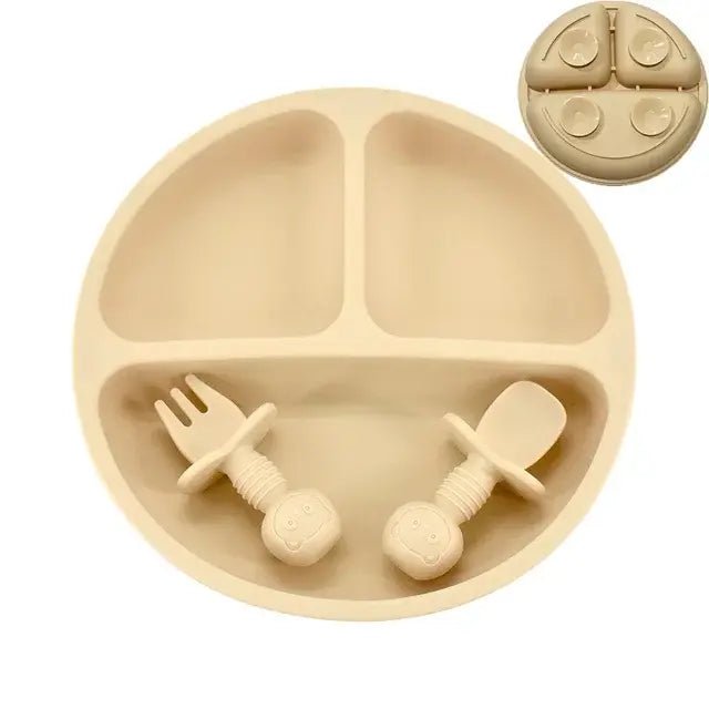 Baby Silicone Plate Set - Tiniest Toes