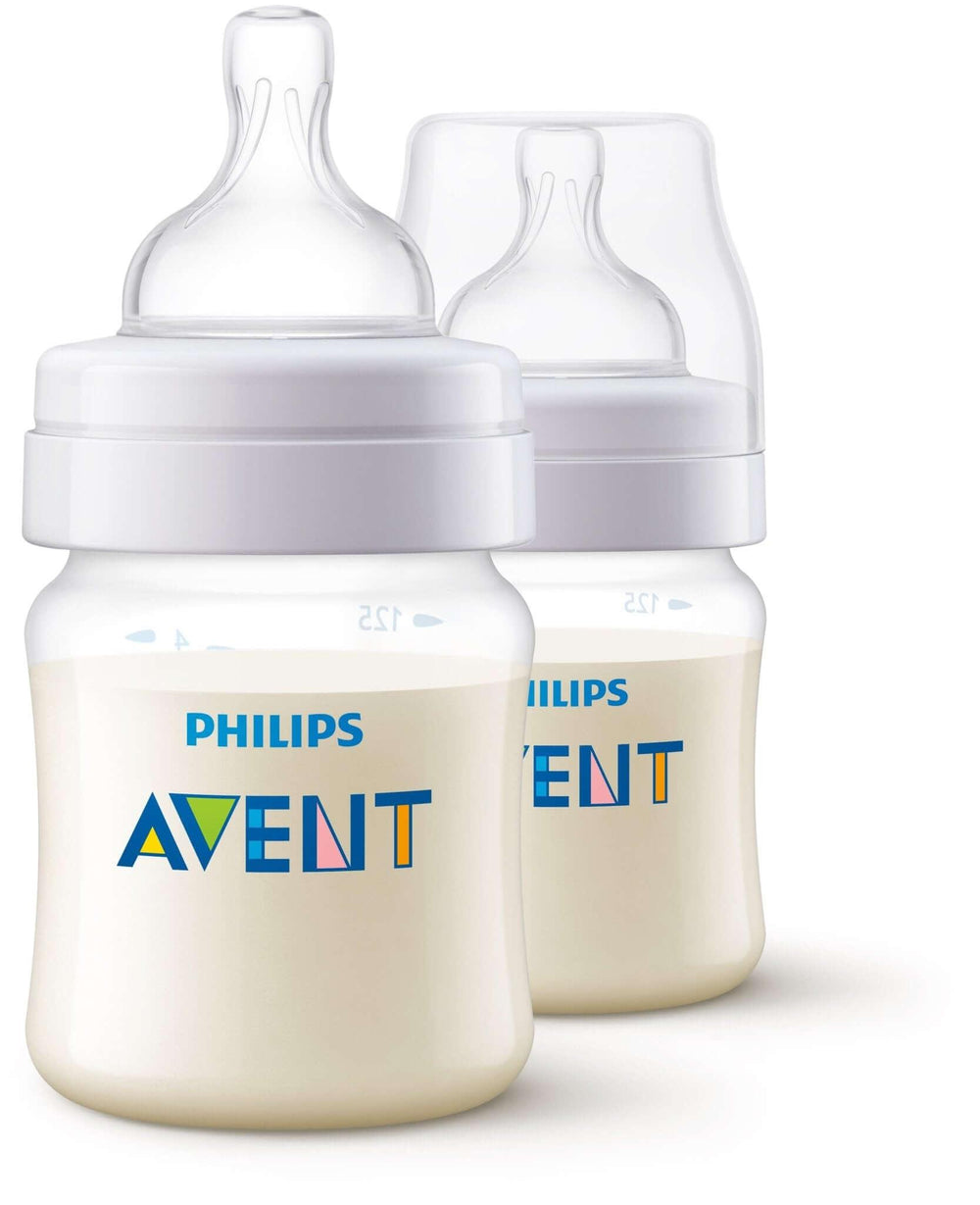 Philips Avent Baby Bottle Anti-colic - 2 pack- 4oz/9oz - Tiniest Toes